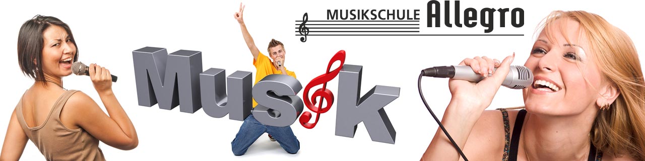 Gesangsunterricht Musikschule Allegro in Düsseldorf